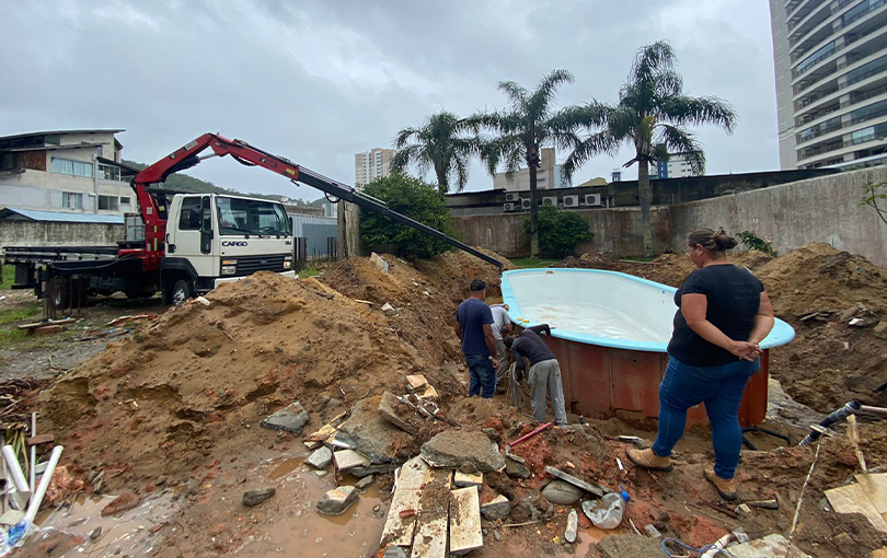 Icamento de piscinas em Itajai - Içamento de piscinas em Itajaí: 5 projetos de paisagismo em áreas externas