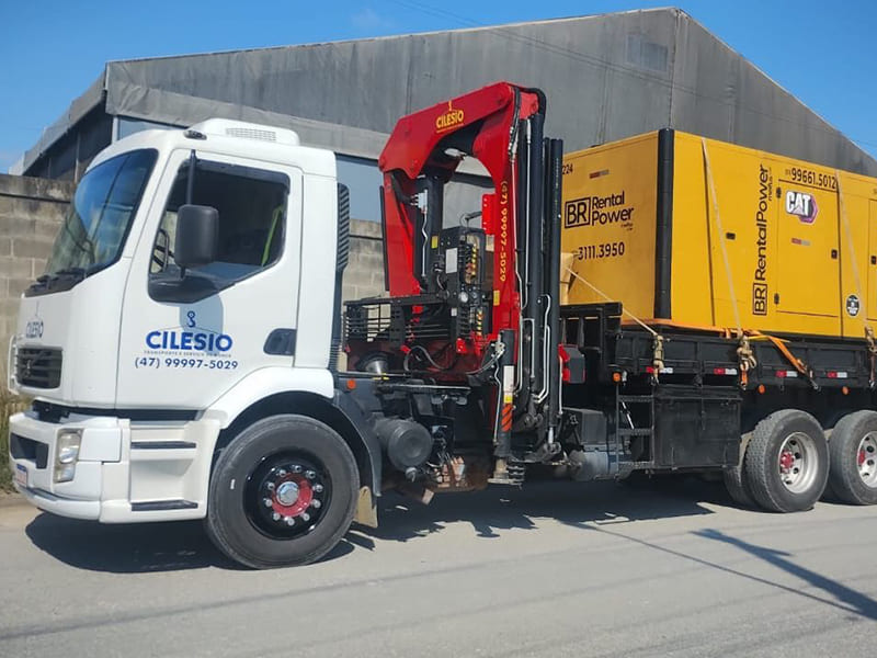 ex transporte de container 03 novo - Transporte de Container em Itaja&iacute; / SC