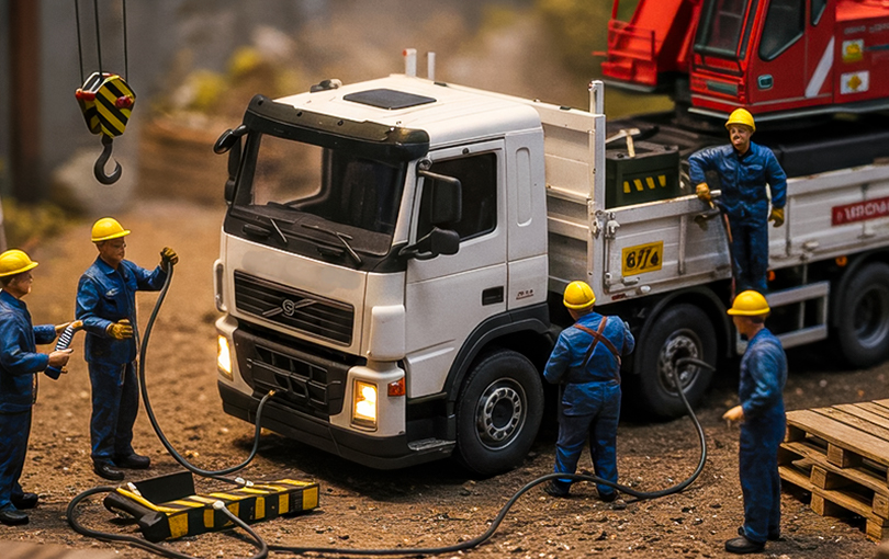 Acompanhe as aplicações do caminhão munck na construção civil