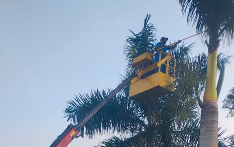 em altura - Entenda quando utilizar cesto &aacute;reo no trabalho em altura