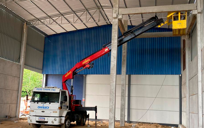 Aluguel de munck em Camboriú: 7 dicas para montagem de estruturas metálicas