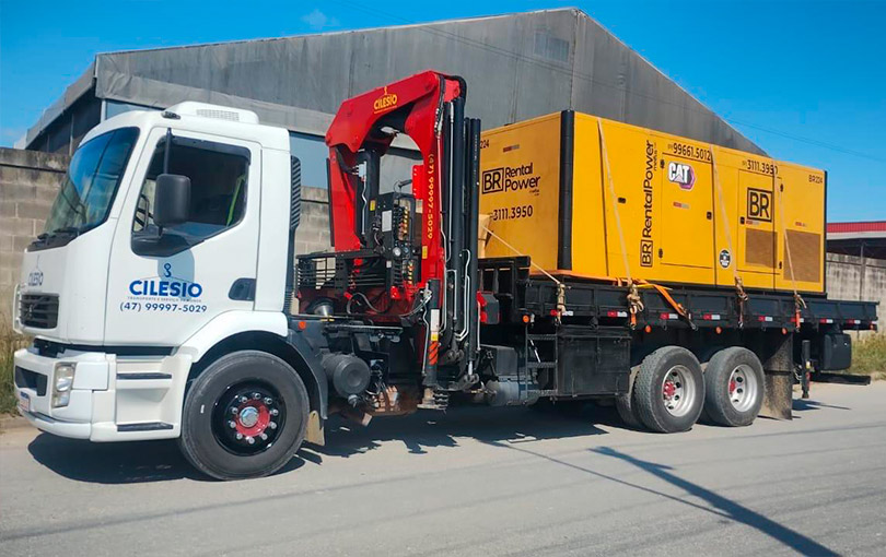 Transporte de geradores exige cuidado especializado?